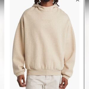 Fear of God Essentials Essential Hoodie Large in Gold Heather